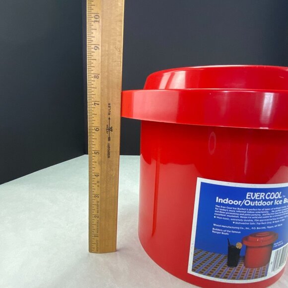 Ever Cool Indoor Outdoor Ice Bucket Boating Camping Barware - Picture 11 of 13